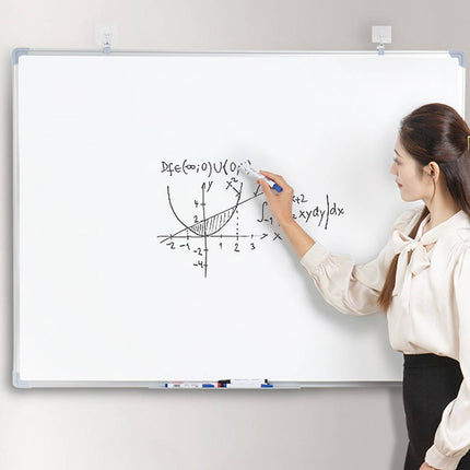 Double Sided Magnetic Whiteboard 3 Sizes Wall Mount
