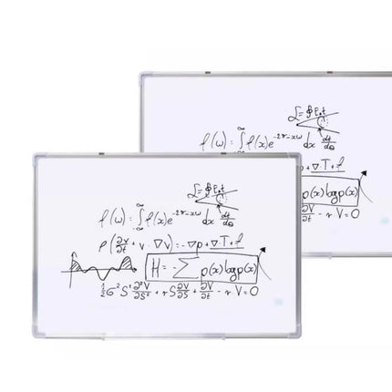 Double Sided Magnetic Whiteboard 3 Sizes Wall Mount
