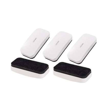 Deli Magnetic Whiteboard Eraser 5 Pack Large Pad