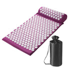 Acupressure Mat and Pillow Set for Relaxation and Yoga with Carry Bag