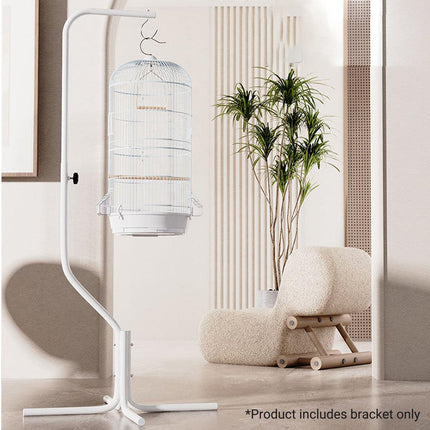 Nordic Style Adjustable Birdcage Telescopic Hanging Metal Frame Stable Base