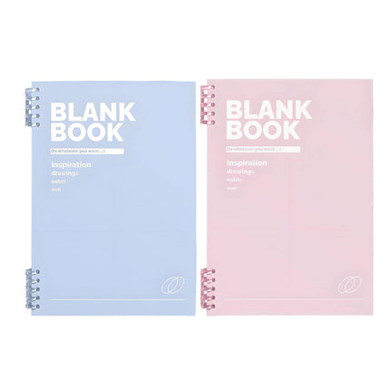 A5 Refillable Binder Notebook Blank Book 3 Refills