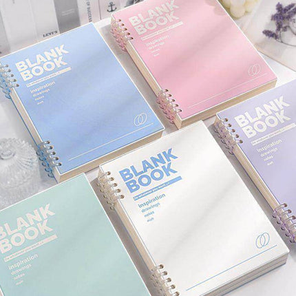 A5 Lined Coil Notebooks 5 Colour Pack Soft Cover 60 Sheets
