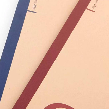 Kokuyo Campus B5 Kraft Notebooks 40 Sheets 5 Pack