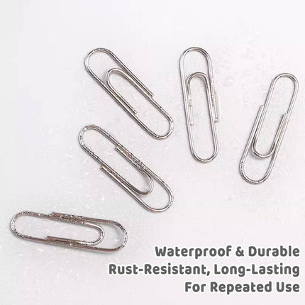Wengu 28mm Paper Clips 5 Jars Silver or Colourful