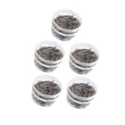 Wengu 28mm Paper Clips 5 Jars Silver or Colourful