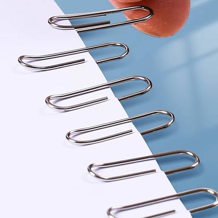 Wengu 28mm Paper Clips 5 Jars Silver or Colourful