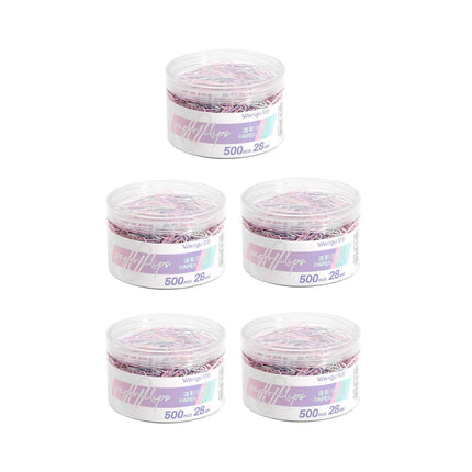 Wengu 28mm Paper Clips 5 Jars Silver or Colourful