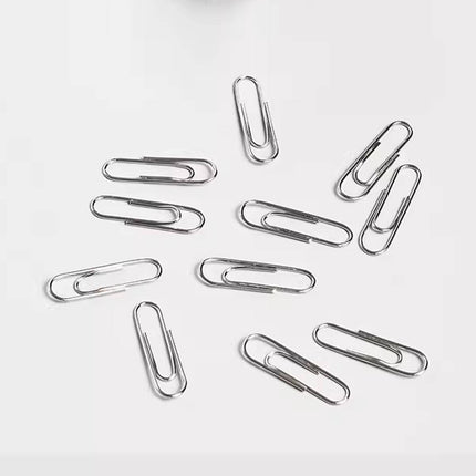 Wengu 28mm Paper Clips 5 Jars Silver or Colourful