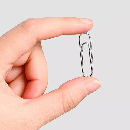 Wengu 28mm Paper Clips 5 Jars Silver or Colourful