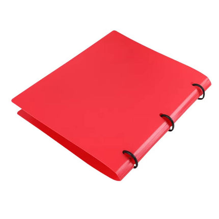 Letter Size 3 Ring Binder Covers Red or Black