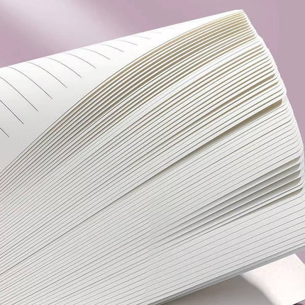 A4 Blank Coil Notebook With 3 Refills Blue Pink Soft Cover