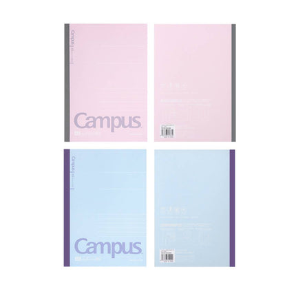 A5 Soft Cover Lined Notebooks 3 Pack Pink Blue 60 Sheets