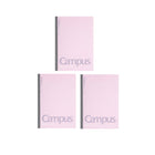 A5 Soft Cover Lined Notebooks 3 Pack Pink Blue 60 Sheets