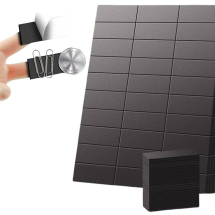 Self Adhesive Soft Magnetic Patches 2x5cm 10 Sheets