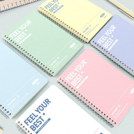 Spiral Notebooks 6 Colour Pack Lined Feel Your Best