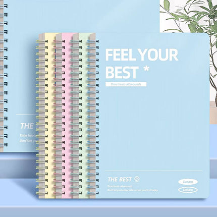 Spiral Notebooks 6 Colour Pack Lined Feel Your Best
