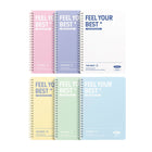 Spiral Notebooks 6 Colour Pack Lined Feel Your Best