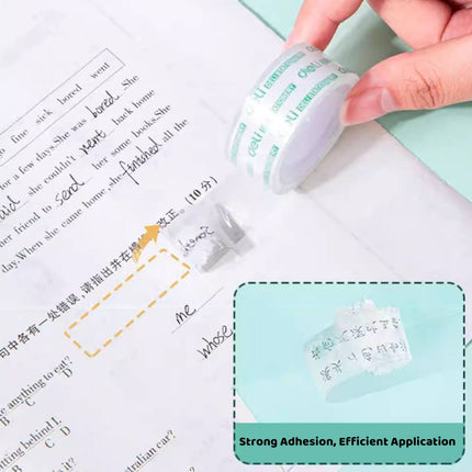 Deli Clear Stationery Tape Rolls Multipack Two Widths
