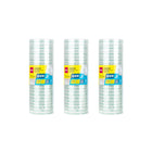 Deli Clear Stationery Tape Rolls Multipack Two Widths