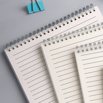 Top Flip Coil Lined Notebooks 5 Pack A6 A5 or A4