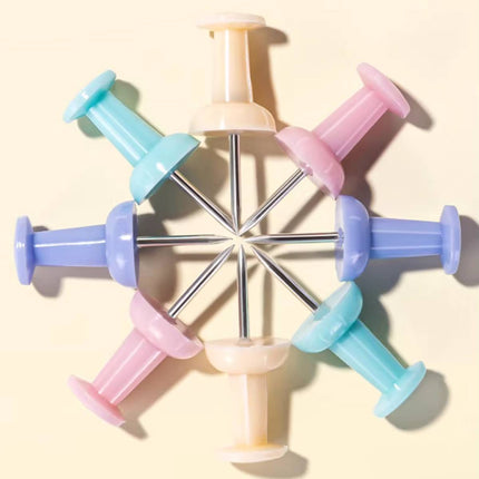 Deli Pastel Push Pins 5 Boxes 400 Pieces Total