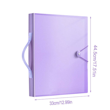A3 8K Drawing Book Storage Album Artwork Organiser Durable Collection