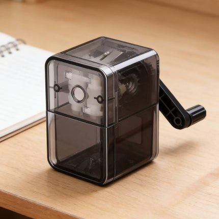 Manual Hand Crank Rotary Pencil Sharpener for Sketch Charcoal Drawing Pencils