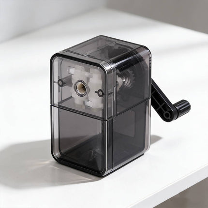 Manual Hand Crank Rotary Pencil Sharpener for Sketch Charcoal Drawing Pencils