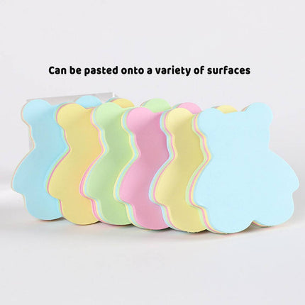 Shaped Sticky Notes Heart Apple Bear 20 Pack