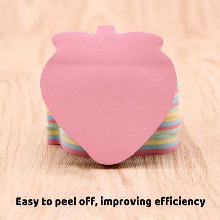 Shaped Sticky Notes Heart Apple Bear 20 Pack