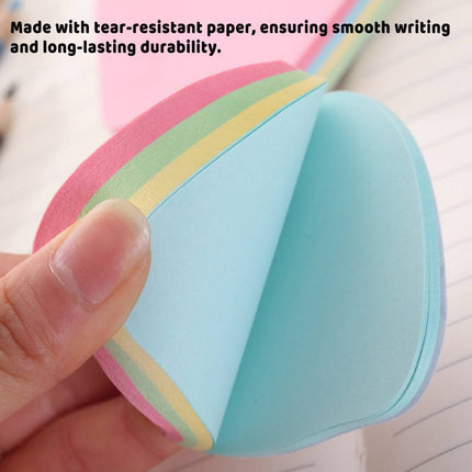 Shaped Sticky Notes Heart Apple Bear 20 Pack