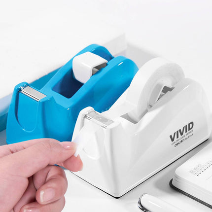 Deli Desktop Tape Dispenser with Clear Tape Pack