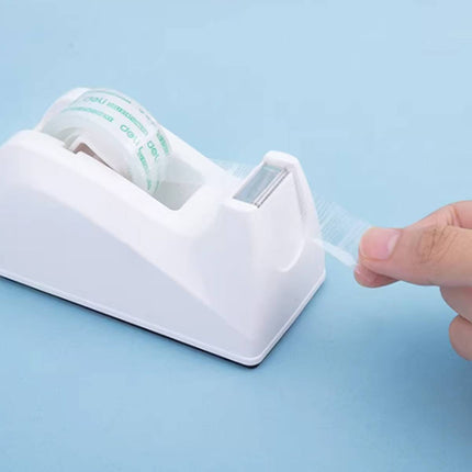 Deli Desktop Tape Dispenser with Clear Tape Pack