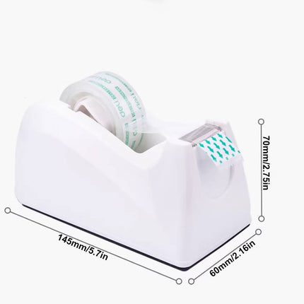 Deli Desktop Tape Dispenser with Clear Tape Pack