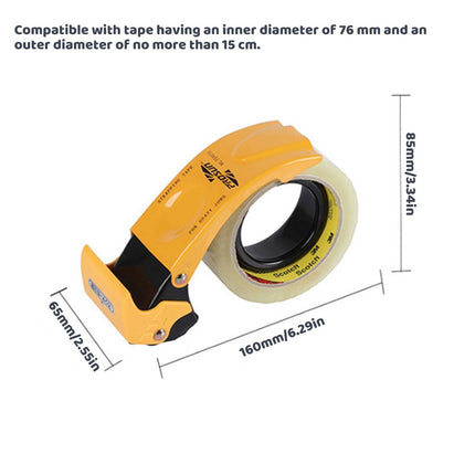 5cm Handheld Packing Tape Dispenser Hidden Blade Cutter