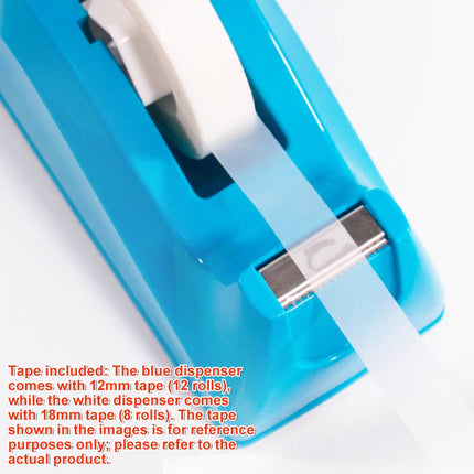 Deli Desktop Tape Dispenser with Clear Tape Pack