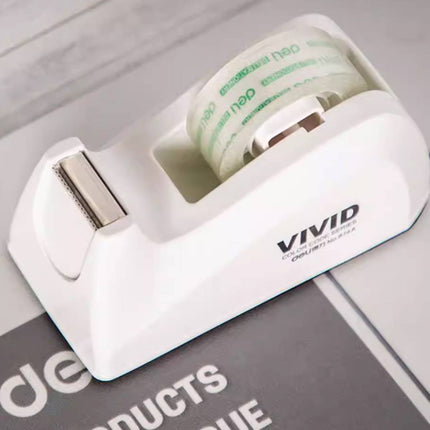 Deli Desktop Tape Dispenser with Clear Tape Pack