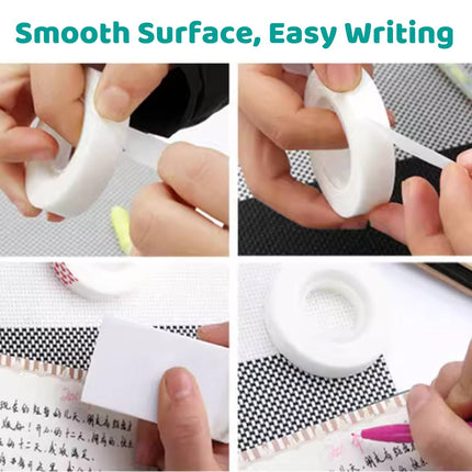 Writable Invisible Correction Tape Hand Tear Stationery Pack