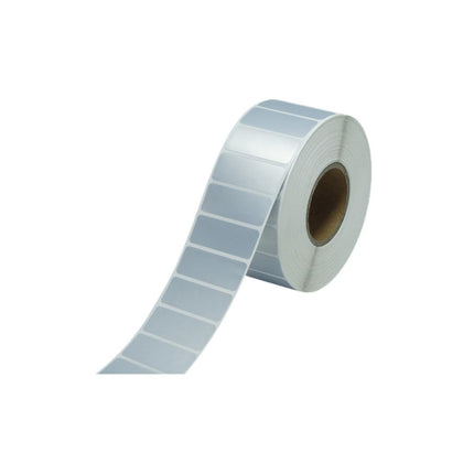 Silver Sticker Labels Thermal Transfer Waterproof Self Adhesive Gift Decoration 1 Row