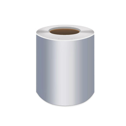 Silver Sticker Labels Thermal Transfer Waterproof Self Adhesive Gift Decoration 1 Row