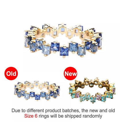 Square Design 1.2ct Simulated Diamond Women Engagement Ring Rose Gold Plated