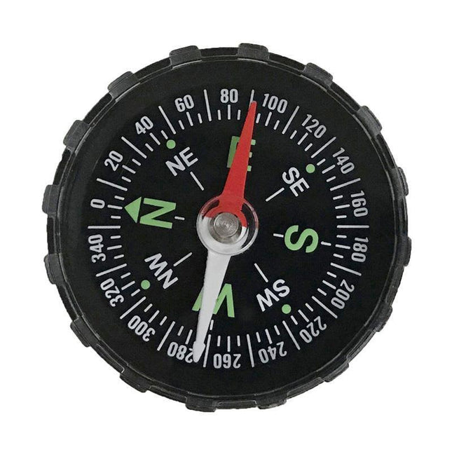 1 x Mini Pocket Compass Outdoor Sports Camping Hiking Navigation Black (L073-09) Aimall