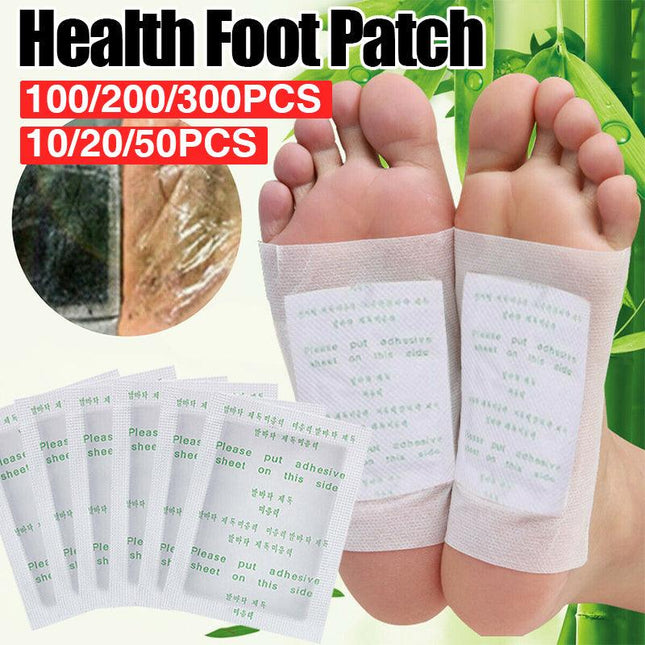 10-50Pcs Natural Plant Detox Foot Patches with Sticky Adhesives - Aimall