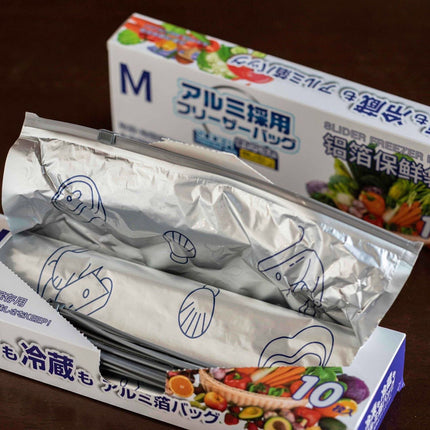 Aluminum Foil Freezer Storage Bags 100 Pack 3 Sizes