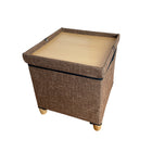 Multifunction Storage Stool Shoe Changing Bench Box Ottoman Seat Sofa Organizer