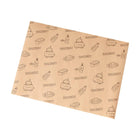 100pcs Sandwich Wrappers Oil Blotting Coated Paper Air Fryer Baking Parchment