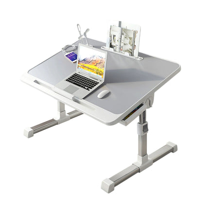 Adjustable Laptop Bed Table Space Saving Sturdy Durable for Work and Study