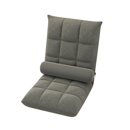 Artiss Floor Lounge Sofa Bed Chair with Lumbar Pillow Folding Adjustable Cushion