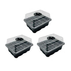 3/5pcs Plastic Seedling Tray Gardening Plant Starter Trays Nursery Pots Planting